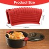 Silicone Assist Hot Pan Handle Holder Hot Skillet Handle Covers