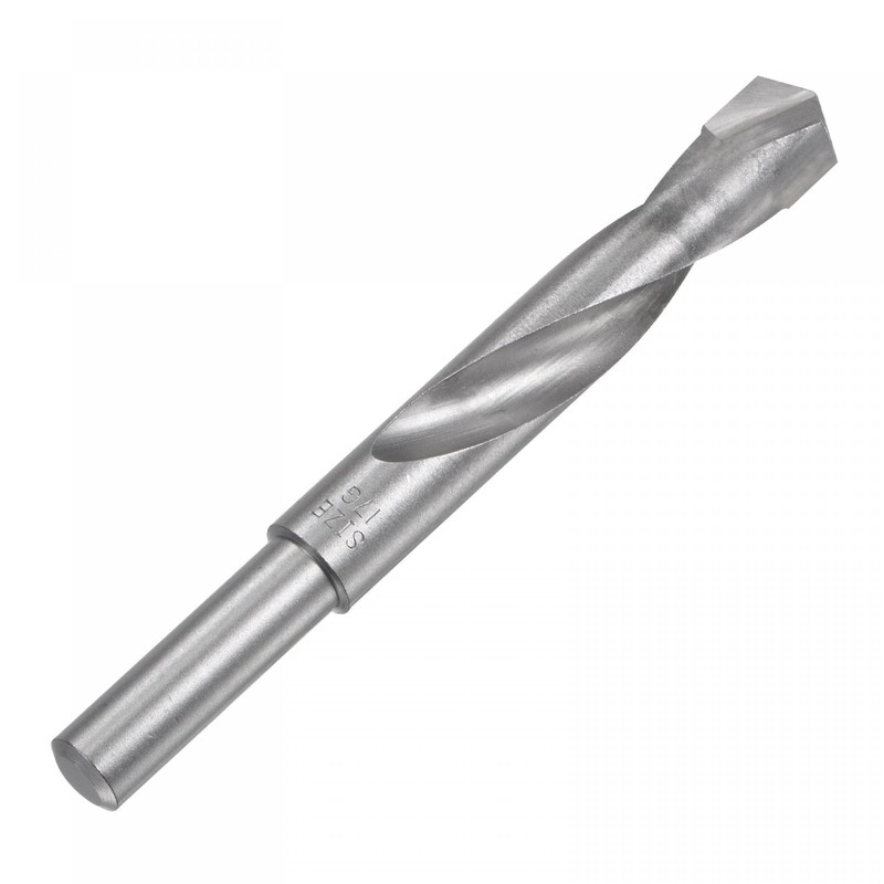 sourcing map 17mm Reduced Shank Cemented Carbide Twist Drill Bits