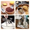 AIMALL Cast Aluminum Utility Scoop for Ice, Flour, and Rice