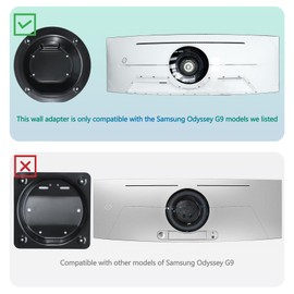 Wall Mount Adapter Bracket C49G95T LC49G95TSSNXZA Odyssey G9 LC49G95TSSEXXY, C49G95T, C49G95TS,LS49AG952NNXZA VESA Adapter Bracket