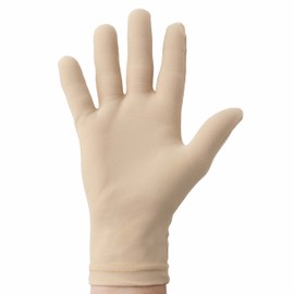 CRS Cross Competition Figure Skating Gloves. Fitted Glove for Ice Skate, Dance, Roller Skaters and Cheerleading. Available in Both Youth and Adult Sizes (Tan, Youth Medium/Large)