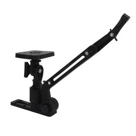 Asixxsix Fish Finder Mount, 1.5 Ball Base Electronics Fish Finder Mount Mounting Plate Bracket Base, Transducer Mounting Arm, Universal Mounting Plate for Kayak Fish Finder Installation