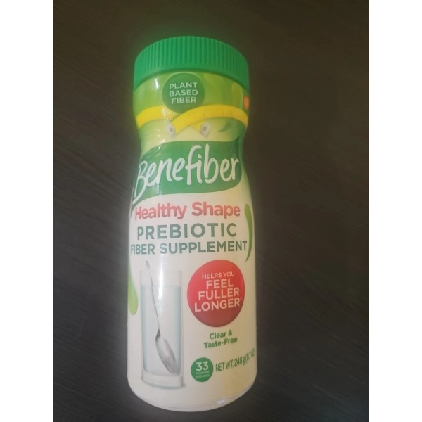 Benefiber Healthy Shape Prebiotic Fiber Powder for Digestive Health 33