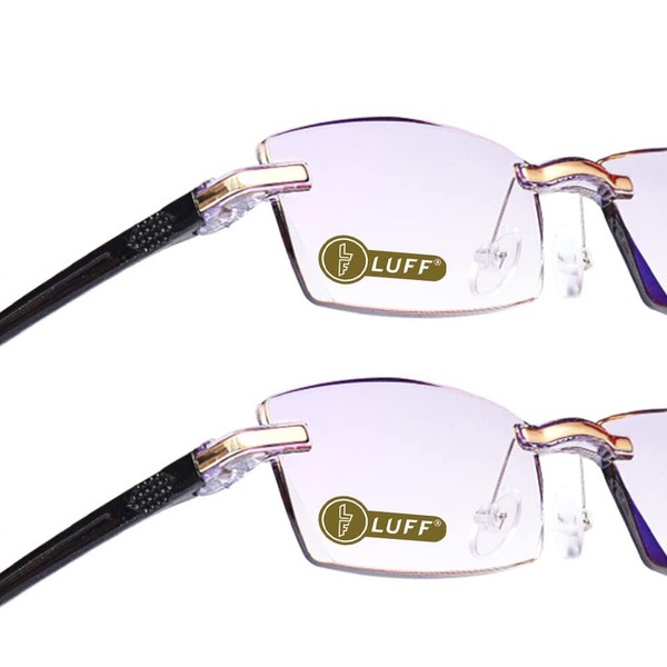 LUFF Reading Glasses Company Home Lightweight Comfortable Readers Value 2
