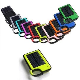 Color: Green - Clip-on Tag Along Solar Charger For Your Smartphone