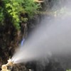 Misting Nozzle,Heavy Duty Garden Hose Nozzle, Adjustable Water Spray Pattern
