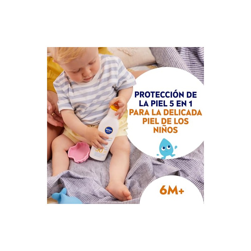 Protector Solar NIVEA SUN Kids FPS 50 Sunscreen Lotion SPF
