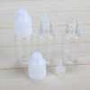 OHEETU 50 Pcs 10ml Clear Plastic Squeezable Dropper Bottles Empty