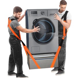 Shoulder Dolly Moving Straps - Lifting Strap for 2 Movers - Move, Lift, Carry, and Secure Furniture, Appliances, Heavy, Bulky Objects Safely, Efficiently, More Easily Like The Pros