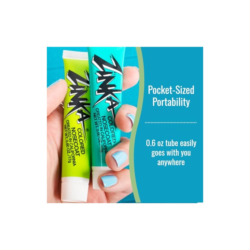Zinka Nosecoat Sunscreen Yellow, One Size