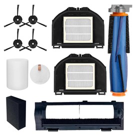 Replacement Parts Accessories Compatible With Shark AV2310AE/RV2310AE/RV2300S Matrix Robot Vacuum Cleaner, 1 Main Brush, 1 Sets HEPA & Filters, 4 Side Brushes,1 Main brush cover