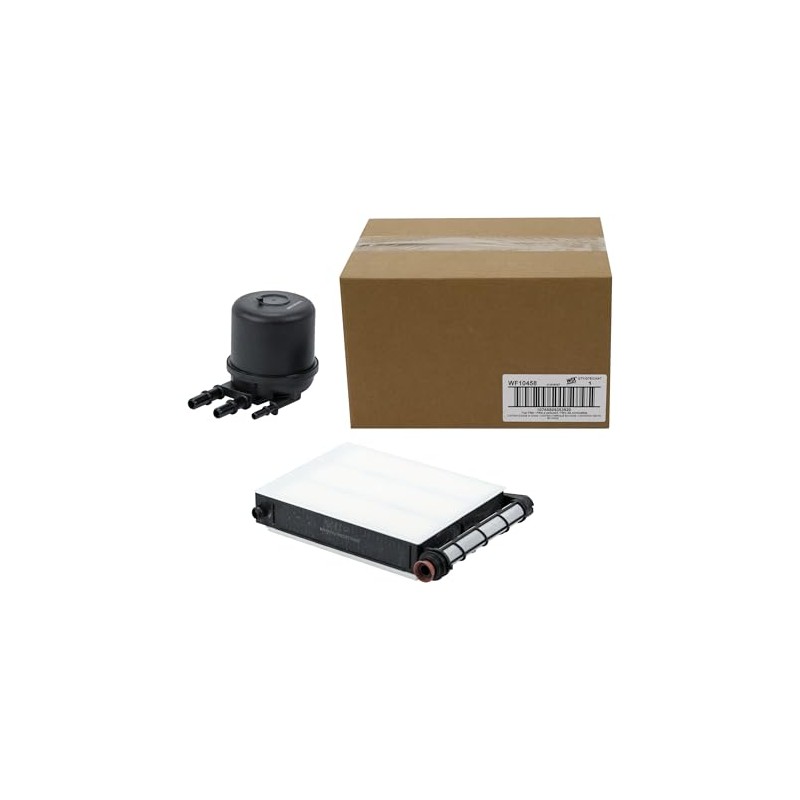 WIX WF10458 Premium Fuel Filter Replacement Kit Compatible With Ford