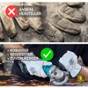 G4P Driver - Arbeitshandschuhe aus hochwertigem Rindsvollleder, 3 Paar Handschuhe