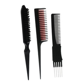 IWOWHERO Multifunctional Hair Combs 3 Piece Set Long Tooth Smoothing Perfect for Hair Styling Wig Care
