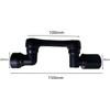 Extensor de rotación grifo universal, aireador negro, filtro antisalpicaduras, cocina,