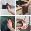 SINLAND Absorbent Microfiber Dish Cloth Kitchen No Streak Cleaning Cloth