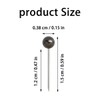 200 Pieces Map Push Pins, Small Round Head Marking Pins,