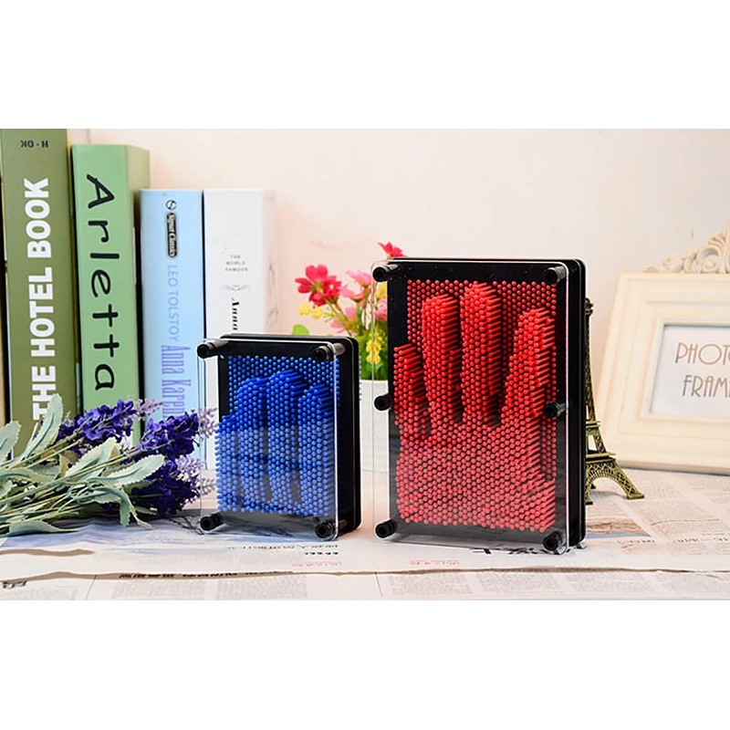 ANCLLO 3D Pin Art Sculpture Pin Impression Hand Mold Novelty