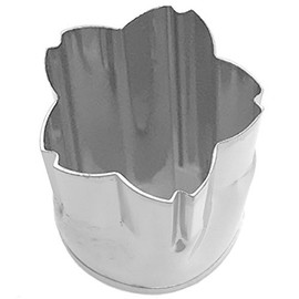 Kanda 076077 18-8 Stainless Steel Vegetable Cutting Die, Cherry Blossom, #4, Commercial Use