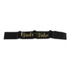 8Pcs Bride Bridesmaid Sash Gold Letters Hypoallergenic Material Wedding Bride