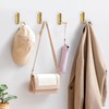 Kinberry Folding Wall Mount Hooks -Heavy Duty Coat Hooks for