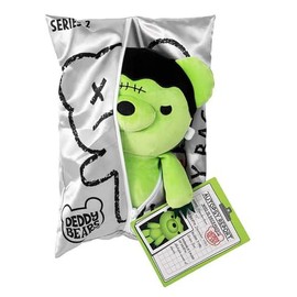COMICS UNIVERSE Deddy Bears Frankenbear - Bolsa Corporal, Peluche de 12 Pulgadas, Regalo, Hora de Dormir para niños, Adolescentes y Adultos (Verde)