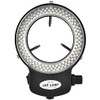 Bulipu White Adjustable 144 LED Beads Ring Light Illuminator for