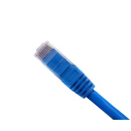 RiteAV 90FT (27.4M) RJ45/M RJ45/M Cat5e Ethernet Network Cable Blue