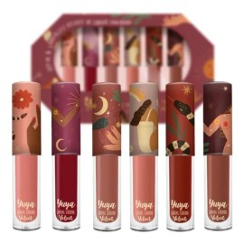 Yuya - Pack 6 Labiales Velvet Edición Limitada