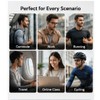 Open-Ear Bluetooth Translation Earbuds – Ear-Hook Headset with AI App