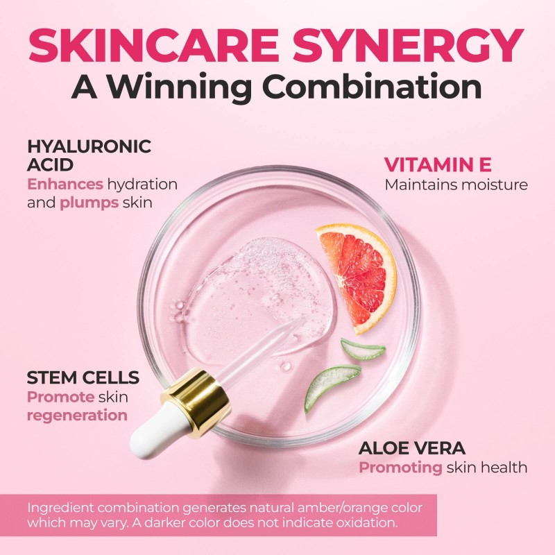 InstaSkincare Vitamina C Suero para Rostro y Ojos 2oz Células