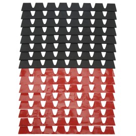 Front Bumper Protector, 8pcs Front Bumper Scrape Guard Set Rubber Black Universal Bumper Anti Scratch Protector