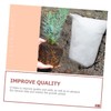 Totority 3pcs Plant Frost Protection Cover with Drawstring Non Woven