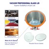 BACOENG 5 Gallon Tempered Glass Lid Stainless Steel Vacuum Chamber