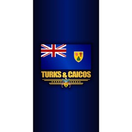 CafePress Turks and Caicos 30"x60" Absorbent, Soft Beach Towel