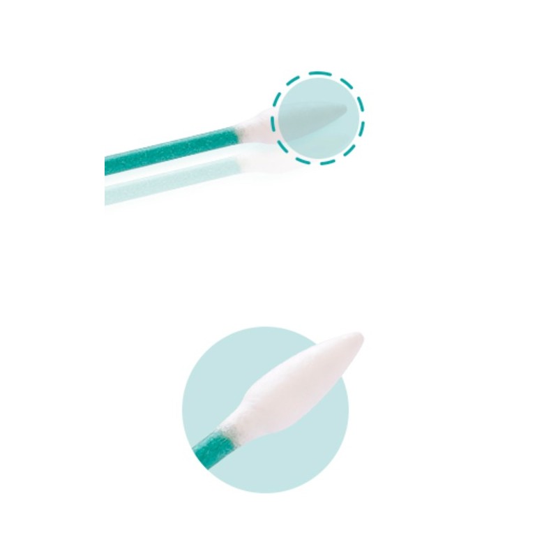 Urban Leaves Beauty Cotton Swabs Round + Pointed, 200 Count,