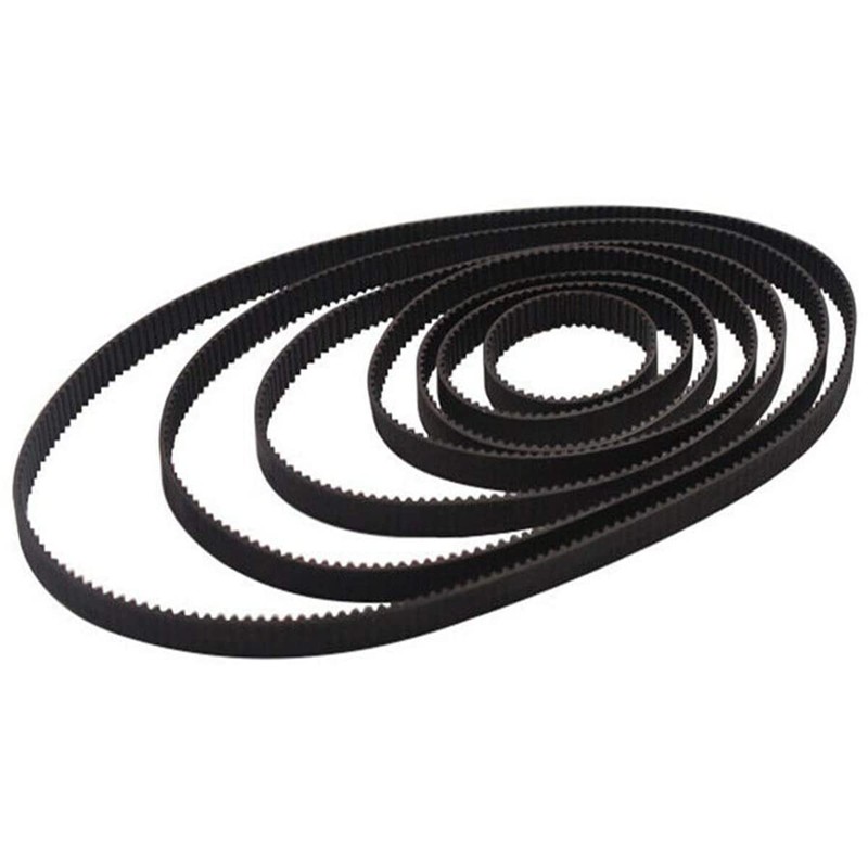 GT2 Closed-Loop Timing Belts 200mm Rubber Synchronous Belt 6mm Width