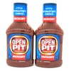 Open Pit Hickory Barbeque Sauce 18 oz (pack of 2) - Great for BBQ Ribs or Chicken