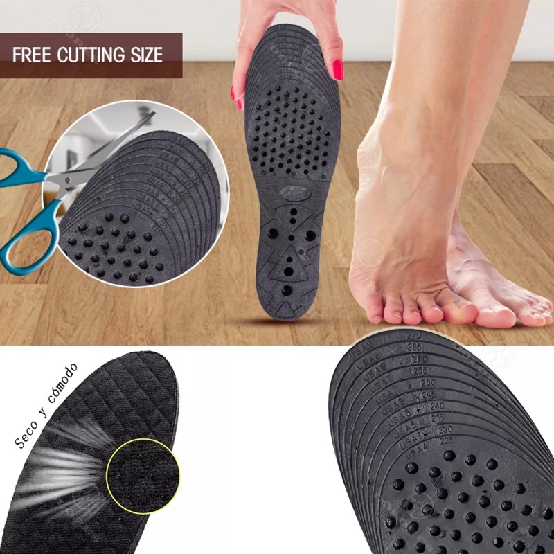 Dolores 1 Par Plantilla Aumenta Altura Más Estatura Ajustable Unisex