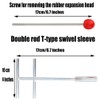 VAVAQQSE Emergency Pipe Water Stopper, Hot Melt Water Stop, Kit