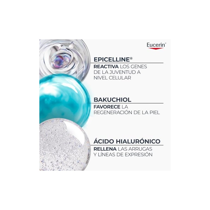 EUCERIN Crema de Noche Hyaluron-filler +Longevity Epigenetic, 50ml
