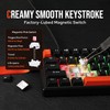 EPOMAKER HE68 Hall Effect Keyboard, 8000hz Polling, 0.01mm Adjustable Trigger,