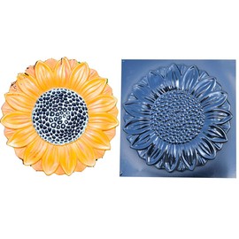 Betonex Sold 1 Mold Flower Stepping Stone Concrete Cement Mould Garden Path Floral Style (S54)