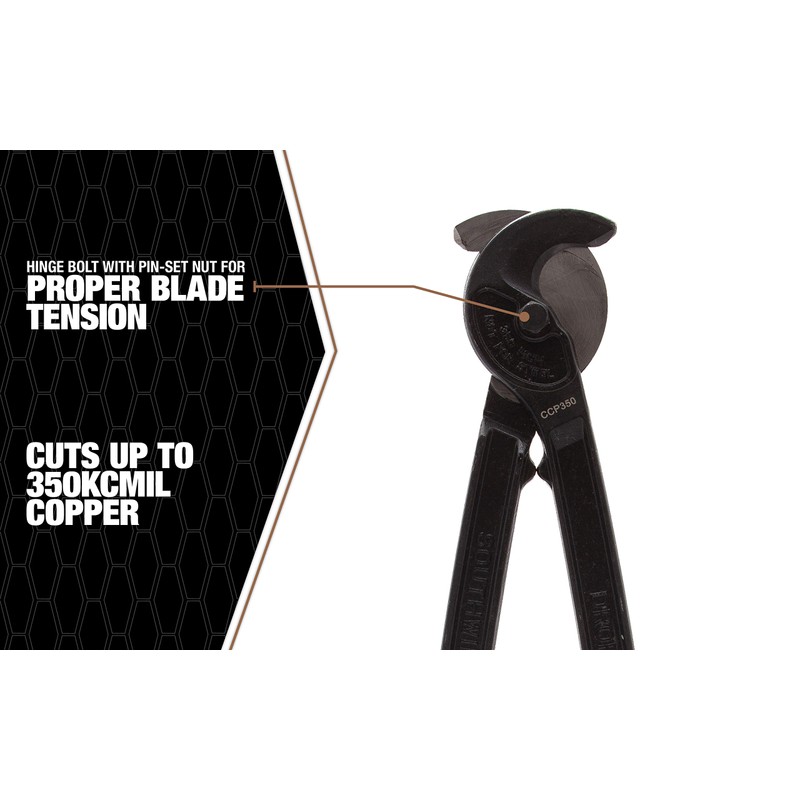 Southwire CCP350 Utility Cable Cutter with Comfort Grip Handles; 16-Inch