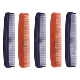 Lily Grooming Pocket Hair Combs For Men, Pack of 5