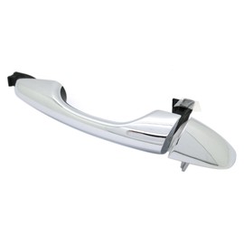 Tiny Force Exterior Chrome Outside Door Handle LH Rear Left Driver Side Compatible with Kia Sorento 2016-2020 EX, L, LX, S, SX 2.4L L4 3.3L V6 Replace 82651C5010
