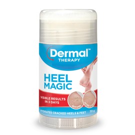 Dermal Therapy Heel Magic | Easy to Use Stick Applicator that Hydrates Rough, Dry Heels & Feet | 70g