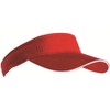 Sports hat with sun visor and peak - red-white, size: