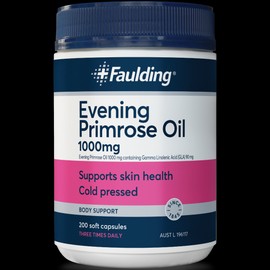 Faulding Evening Primrose Oil 1000mg 200 Capsules