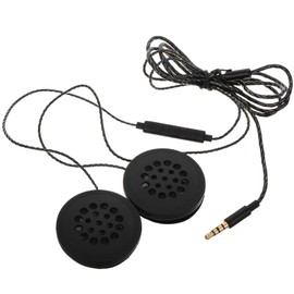 Operitacx High Fidelity Wired Motorcycle Headset for Hardhat Use Ergonomic Design for Comfort Compatible with Players Excellent Sound for Music and Navigation